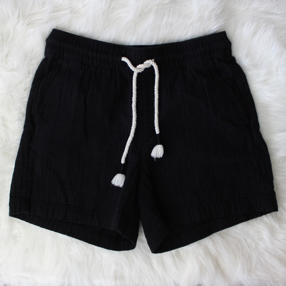 OLD NAVY | Black Linen Shorts Size S